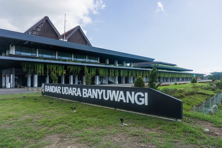 Ilustrasi bandara - Bandara Banyuwangi di Kabupaten Banyuwangi, Jawa Timur.