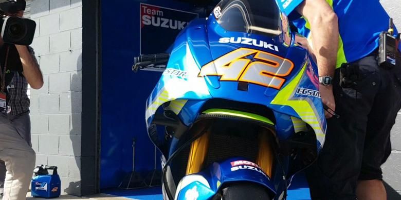 Winglet baru dari Suzuki di MotoGp 2017.