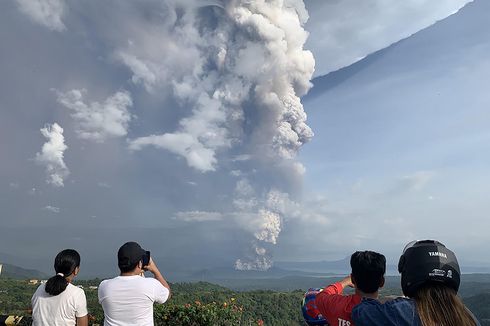 Gunung Taal di Filipina Meletus, Turis: Pengalaman Sekali Seumur Hidup