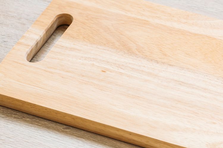 Ilustrasi talenan kayu. 