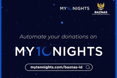 Baznas dan MyTenNights Berkolaborasi, Mudahkan Zakat dan Sedekah secara Daring