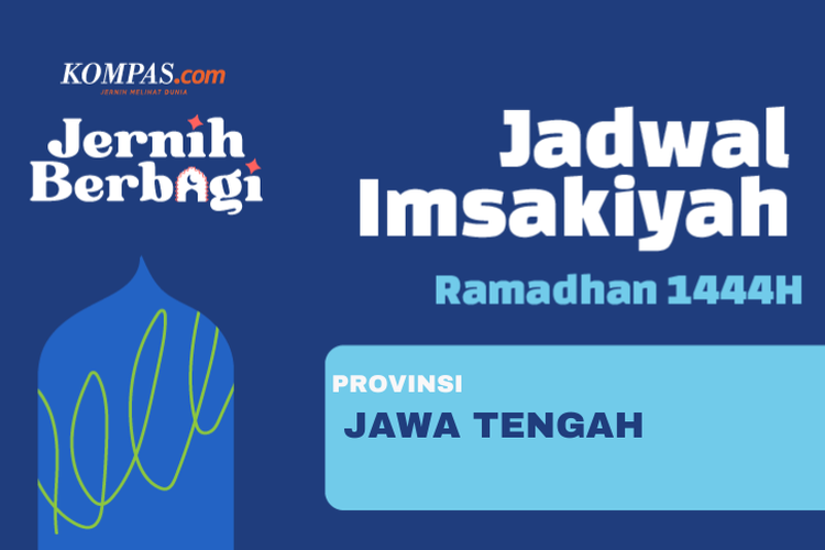 Simak dan simpan adwal imsak dan buka puasa Ramadhan di Provinsi Jawa Tengah 