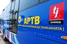 Sopir Bus APTB Protes Kebijakan Ahok