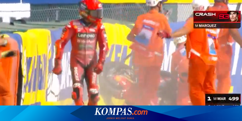Penjelasan Marc Marquez Saat Jatuh di Sprint Race MotoGP San Marino