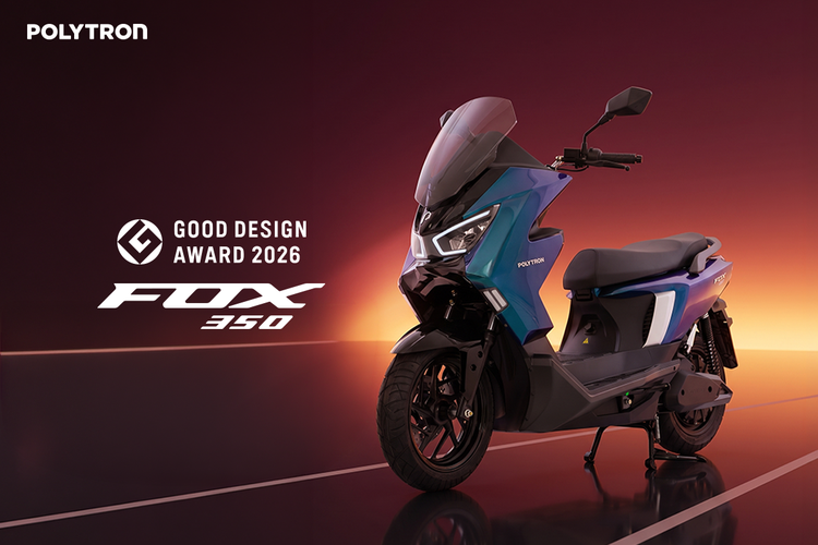 Polytron FOX 350 Raih Good Design Award 2026 di Jepang