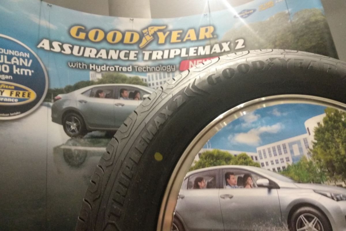 Ban Goodyear Assurance TripleMax2 diperkenalkan Kamis  (30/8/2018)