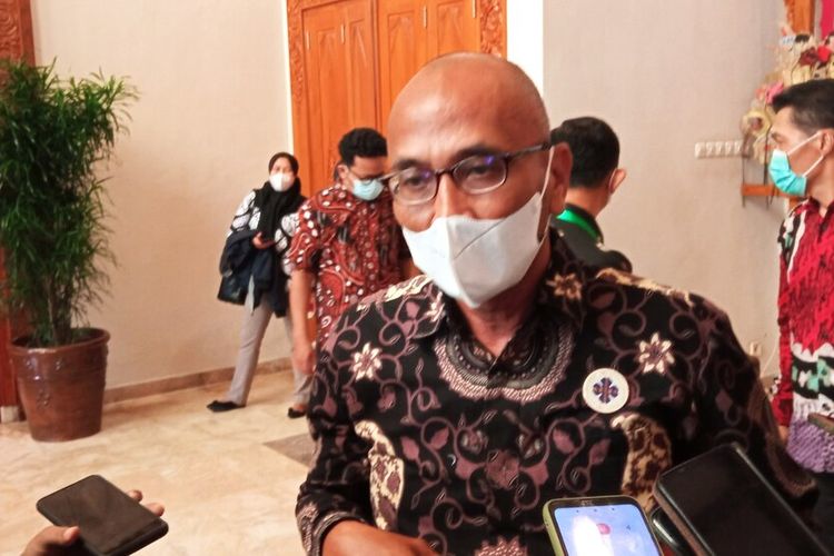Ketua PHRI DIY Deddy Pranowo saat ditemui di Hotel Inna Garuda, saat menghadiri JITM Rabu (23/11/2021)