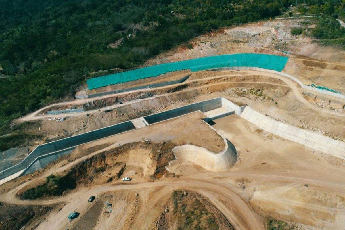 Bendungan Napun Gete, Kabupaten Sikka, Provinsi Nusa Tenggara Timur (NTT).