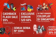 Cashback Harbolnas s/d 99% + Cashback Setiap Beli Pulsa, Tiket Nonton, Dan Pesan Uber