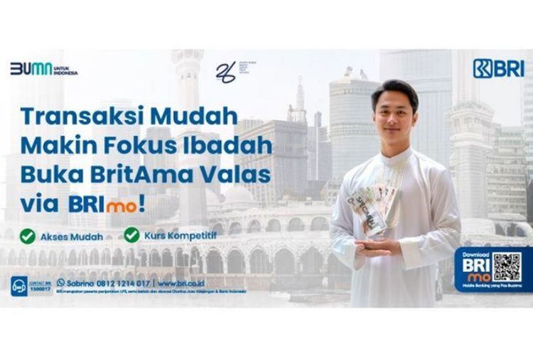 Debit BritAma Valas bisa digunakan jemaah haji untuk transaksi tanpa biaya konversi. 