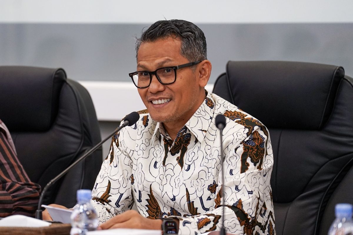 Juru Bicara Kementerian Perindustrian Febri Hendri Antoni Arief di Jakarta, Kamis (28/8).
