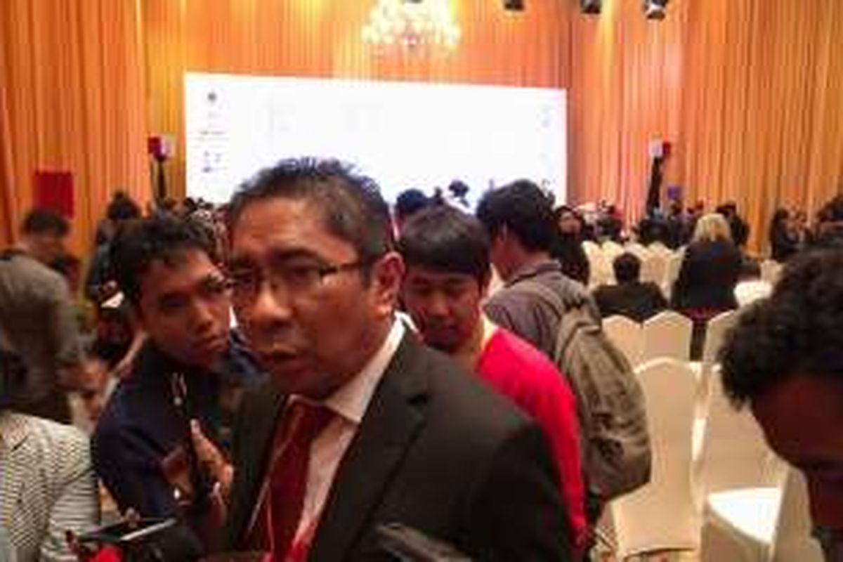 Direktur Utama Pelindo II Elvyn G Masasya di Sela-sela Acara WIEF 2016