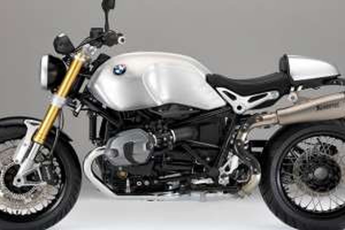 BMW R nineT Sport, terasa kental cafe racer-nya.