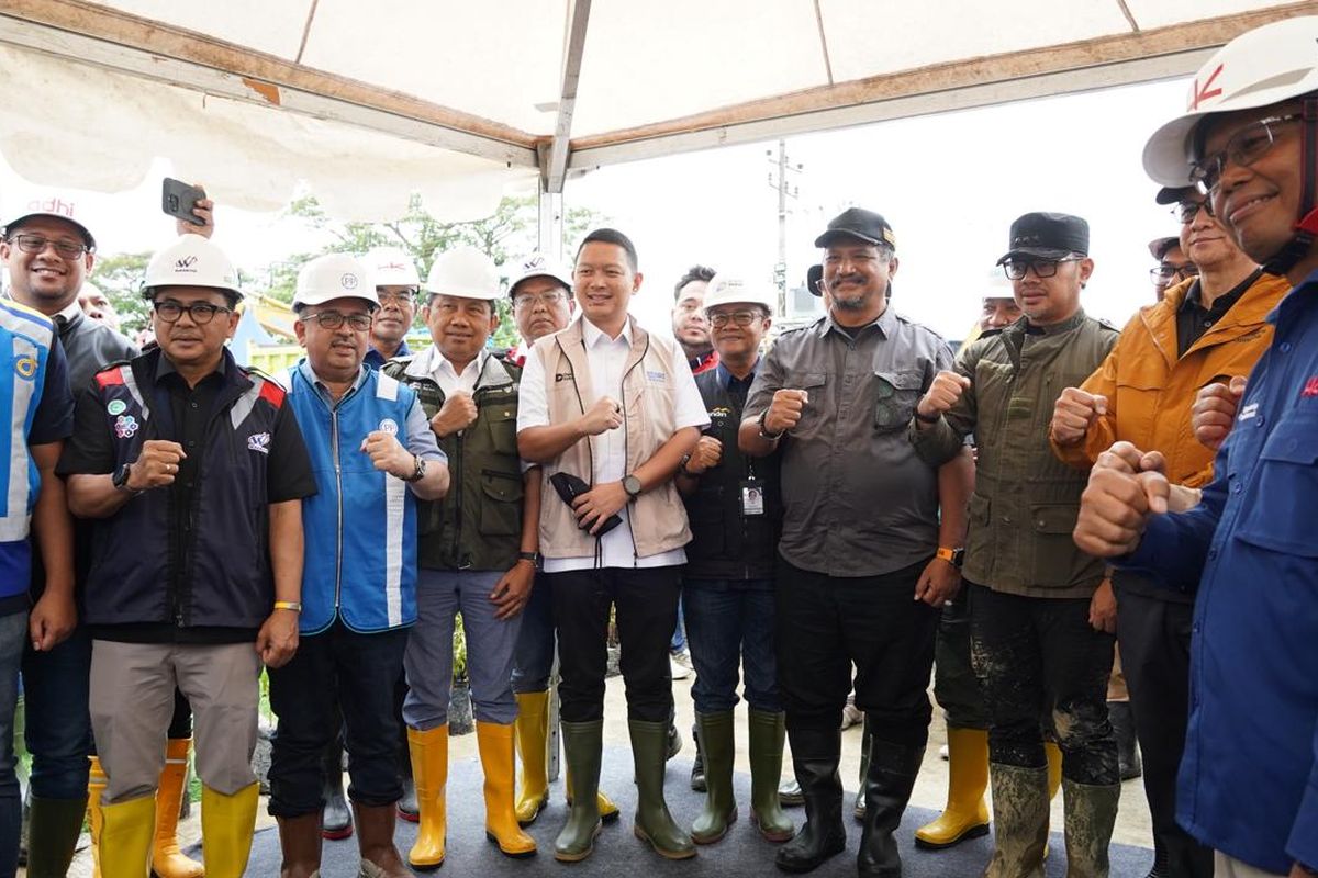 Penyerahan 600 hunian sementara (Huntara) dari Waskita Karya dan Danantara kepada Pemerintah Kabupaten (Pemkab) Aceh Tamiang.