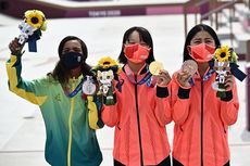 Ketika Podium Skateboard Putri Olimpiade Tokyo Dikuasai Atlet Belasan Tahun...