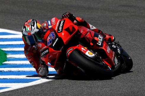 Hasil FP1 MotoGP Prancis, Jack Miller Tercepat di Trek Basah