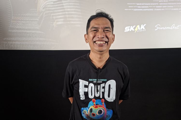 Ade Kurniawan, Pengisi Suara Spongebob, Debut di Film Foufo