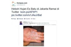 Hujan Es di Jakarta, Apa Sebabnya?