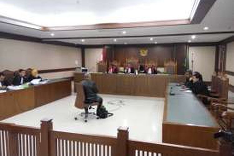 Sidang Pembacaan Tuntutan atas terdakwa kasus suap pemberian dana alokasi khusus (DAK) untuk Provinsi Sumatera Barat Tahun 2016, Yogan Askan, digelar di Pengadilan Tindak Pidana Korupsi (Tipikor), Jakarta, Senin (7/11/2016).