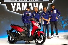 Rossi dan Vinales Luncurkan Yamaha Lexi 125