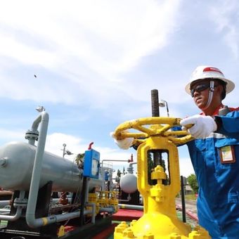 Ilustrasi foto PT Pertamina EP Pangkalan Susu Field bagian dari Pertamina Hulu Rokan (PHR) Zona 1 akan melakukan pengeboran sumur baru pada Februari 2026.