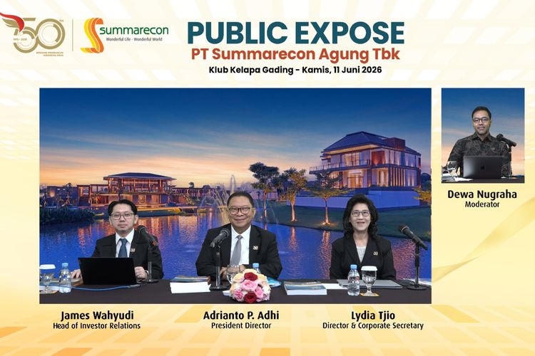 Summarecon Raup Rp 8,7 Triliun dan Tebar Dividen, Ditopang Pengembangan Properti