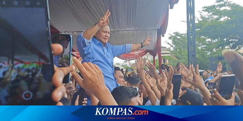 Prabowo Minta Maaf Baru Kampanye di Tasikmalaya Lagi: Satu Masalahnya, Saya Kalah