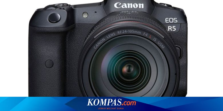 harga kamera mirrorless canon eos r5