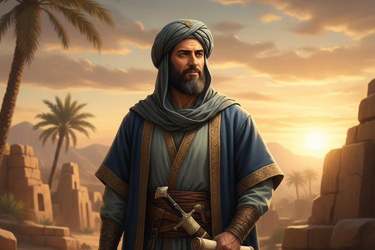 Ilustrasi sosok Ali bin Abi Thalib