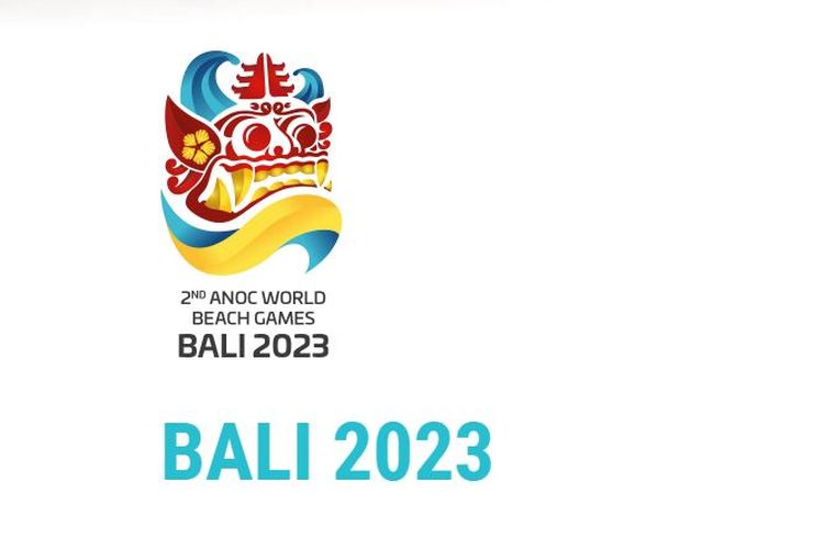 Logo ANOC World Beach Games 2023. ANOC World Beach Games 2023 dijadwalkan bakal diselenggarakan di Bali pada 5-12 Agustus 2023. Terkini, ANOC World Beach Games 2023 batal diselenggarakan di Bali, Indonesia. Tidak cairnya anggaran dari pemerintah disebut menjadi alasan batalnya ajang olahraga air dan pantai tersebut. (Sumber foto: Tangkapan layar situs resmi Association of National Olympic Committees (ANOC))