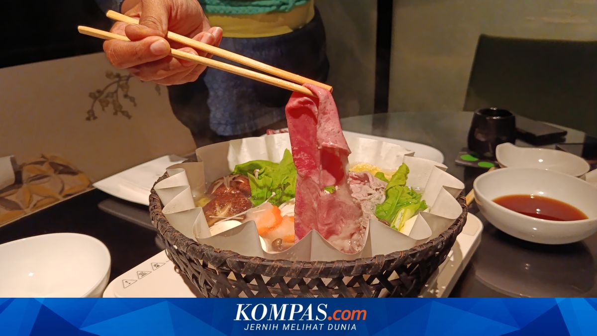 Restoran Jepang di Blok M Ini Sajikan Shabu Shabu dengan Kertas, Seperti Apa?
