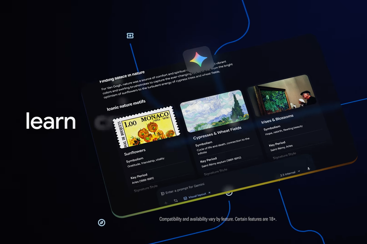 Gemini 3 Pro bisa dipakai untuk bikin visual bergaya majalah, mengubah format video menjadi flashcards untuk mempermudah materi pembelajaran