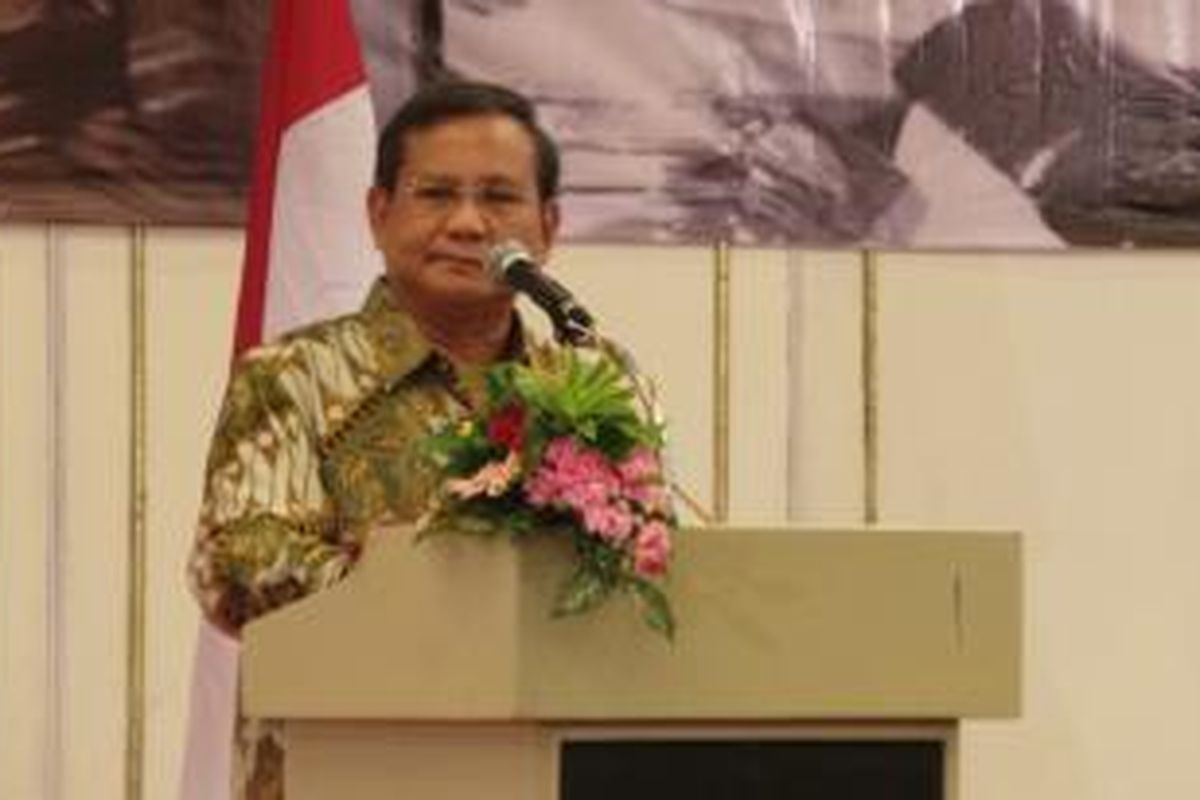 Ketua Umum Partai Gerindra Prabowo Subianto