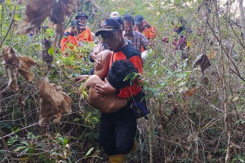 Remaja Hilang 3 Hari di Hutan Dlingo Bantul Ditemukan Lemas Meringkuk di Pohon