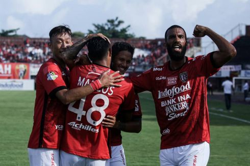 Hasil Liga 1, Bali United Tundukkan Perlawanan Semen Padang