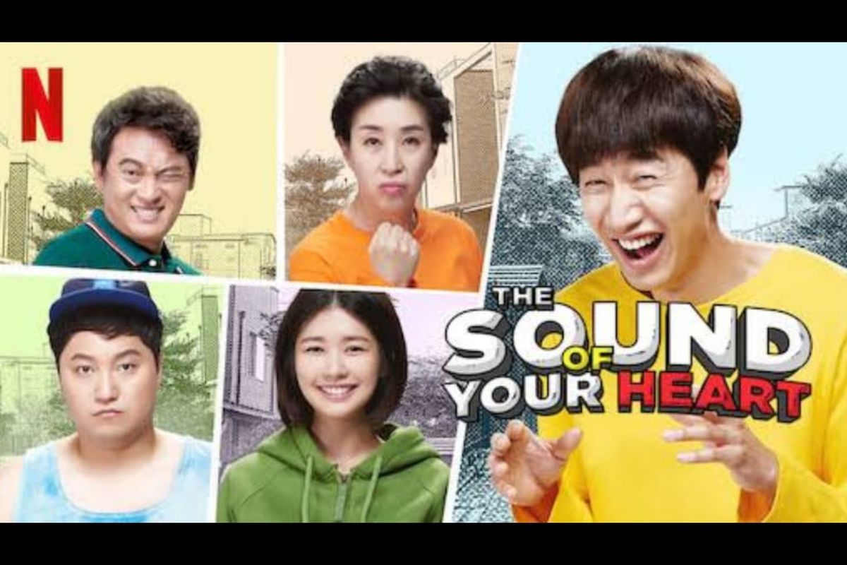 Poster drama komedi The Sound of Your Heart, dibintangi Lee Kwang Soo. Tayang di Netflix