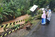 Talud Sungai Coto Semarang Longsor, 1 Mobil Terperosok dan Belasan Hewan Hanyut
