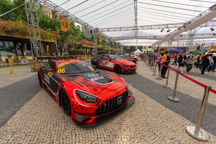 Mobil di Macau Grand Prix.