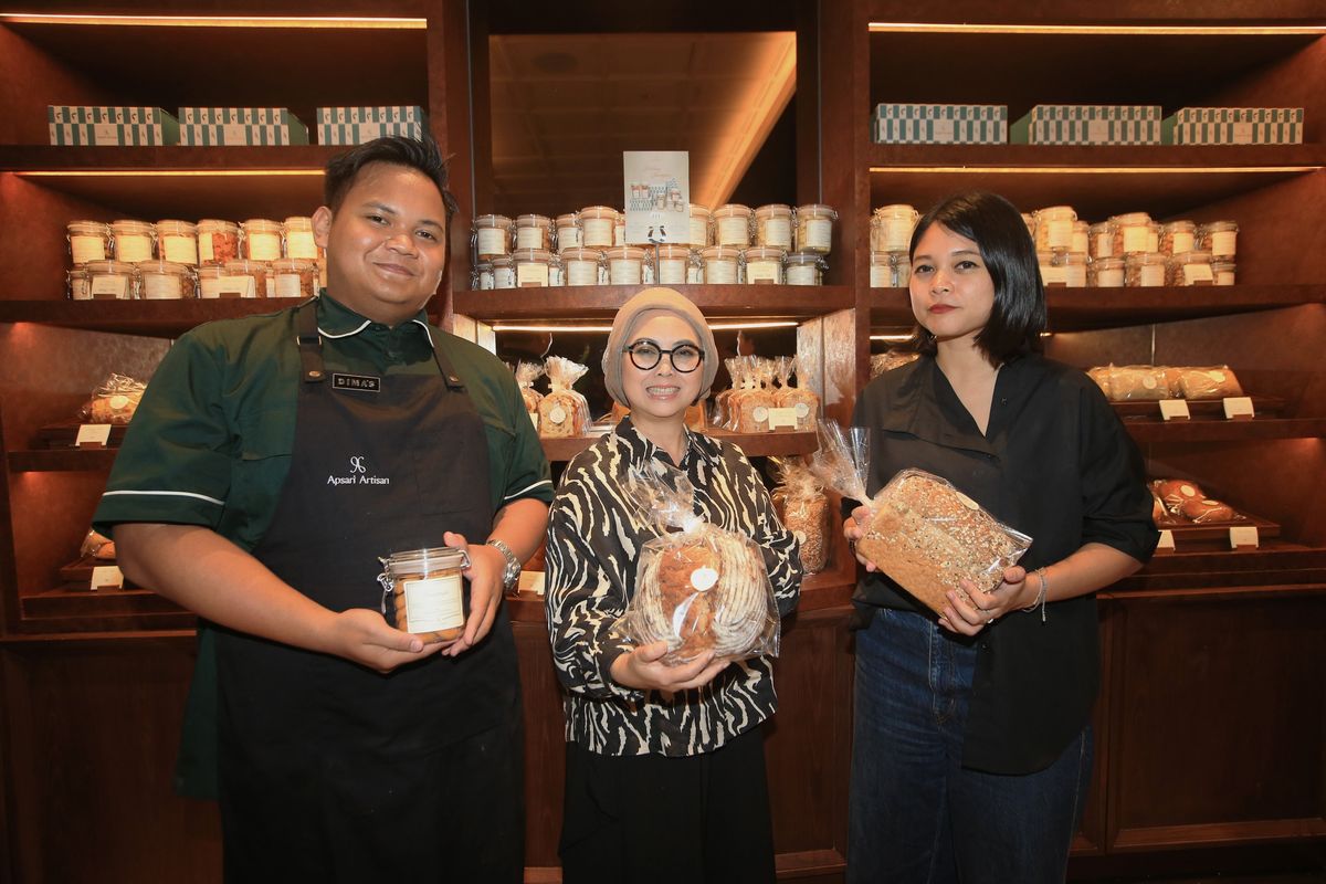Apsari Artisan kembali membuka restoran yang lebih besar di lantai 2 Mal Pondok Indah 3 (PIM) 3, Jakarta, pada 2 November 2023.