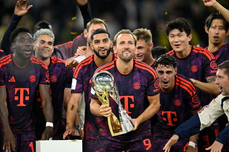 Hasil Dortmund Vs Bayern 1-2: Muenchen Juara Piala Super Jerman