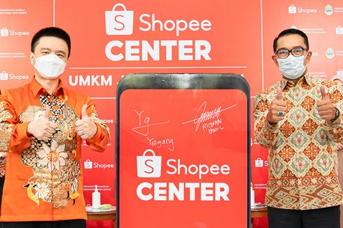 Percepat UMKM Go Digital, Pemprov Jabar dan Shopee Bangun Shopee Center 