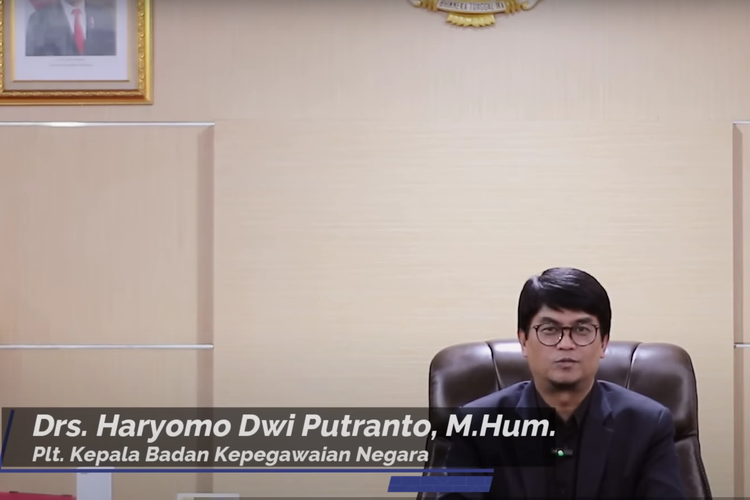 Drs. Haryomo Dwi Putranto PLT Kepala BKN