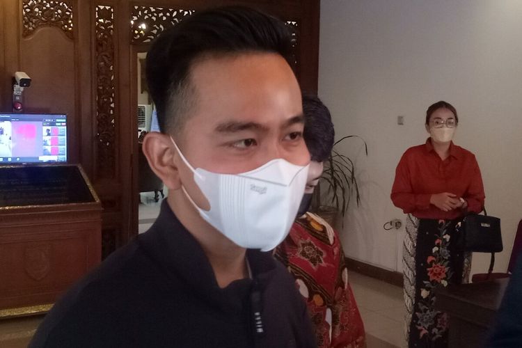 Ketua INASPOC sekaligus Wali Kota Solo Gibran Rakabuming Raka di Solo, Jawa Tengah, Selasa (26/7/2022).