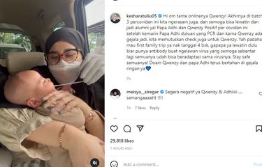 Kesha Ratuliu Tak Tega Menyusui di depan Adik Sambungnya yang Tak ...