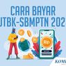 INFOGRAFIK: Cara Bayar UTBK-SBMPTN 2021 melalui BRI, Mandiri, BTN, dan BNI