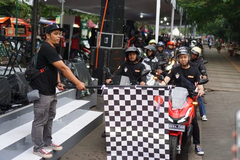 Perayaan Hari Honda Premium Matic Bareng HUT Jabar