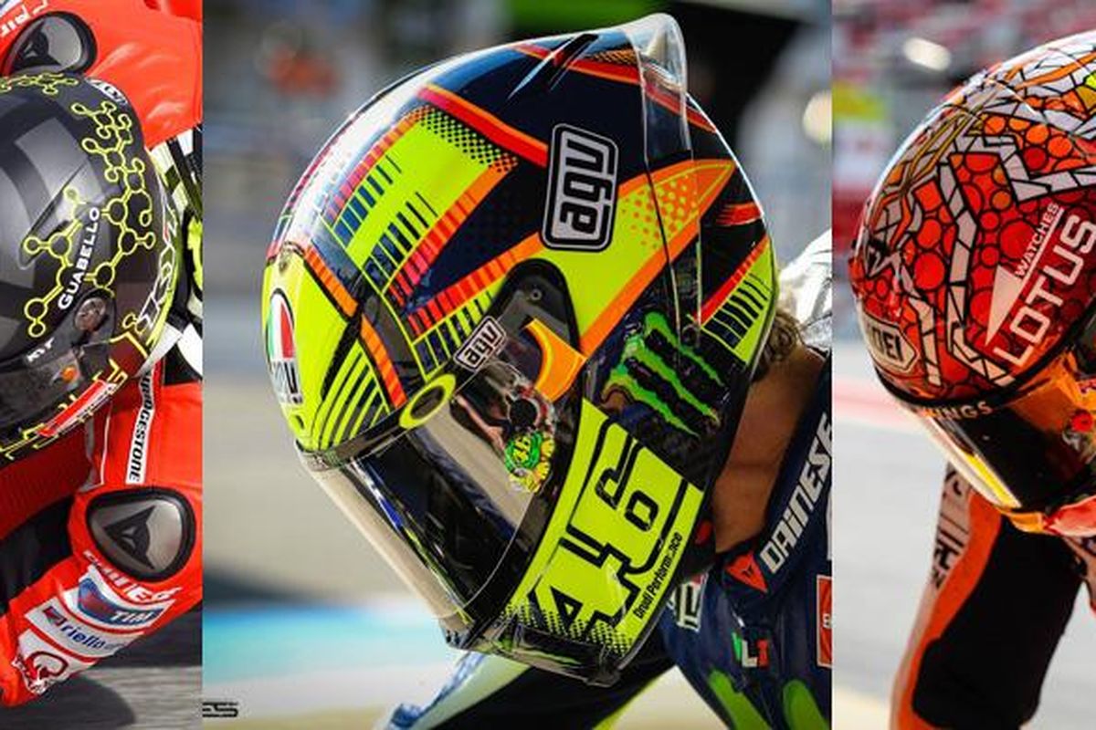 Helm-helm yang ingin berpartisipasi dalam MotoGP harus memenuhi kualifikasi minimum.