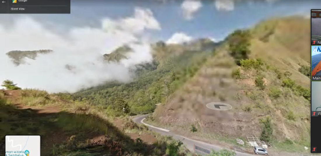 Taman Wisata Pusuk Sembalun dalam virtual tur, Sabtu (30/5/2020).
