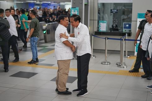 Pertemuan Jokowi-Prabowo, Bertemu di MRT, Pesan Akhiri 