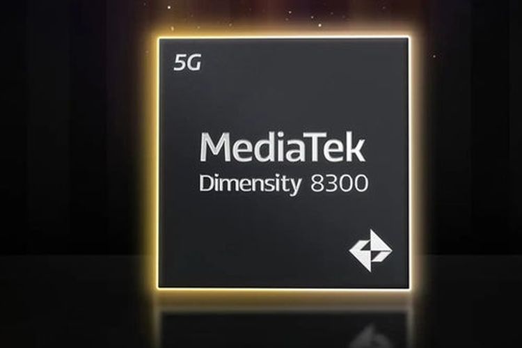 Ilustrasi chipset Mediatek Dimensity 8300.
